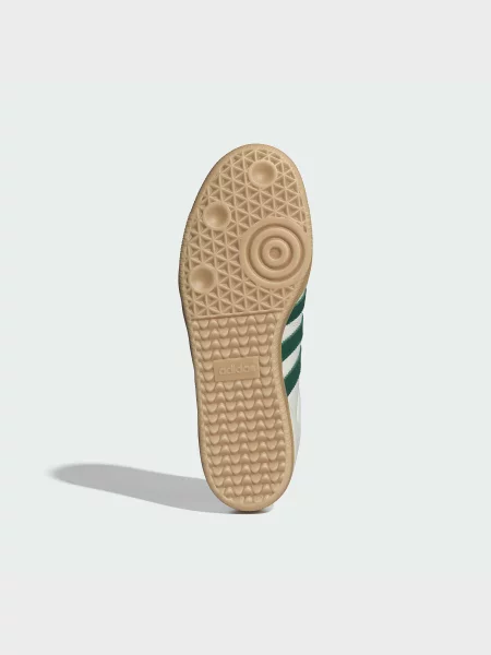 Кожаные кеды Adidas белые