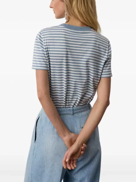 Ριγέ μπλούζα Ralph Lauren Collection μπλε