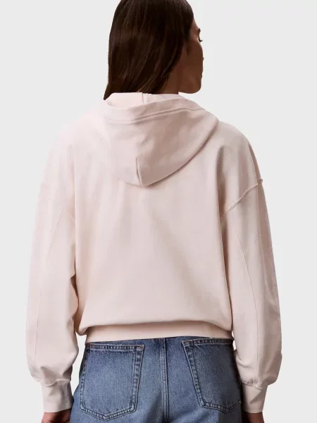 Махрове худі Calvin Klein біле
