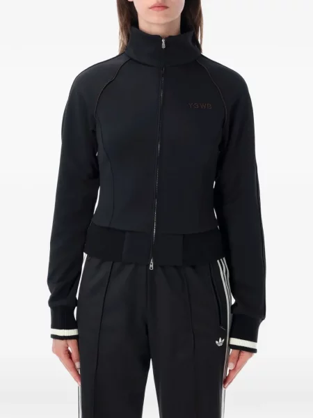 Sneakerși Adidas din piele de căprioară cu dungi cu imagine negru