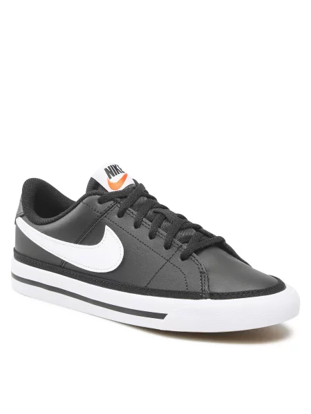 Παπούτσια Nike Court Legacy Gs Black/White/Gum Light Brown λευκό