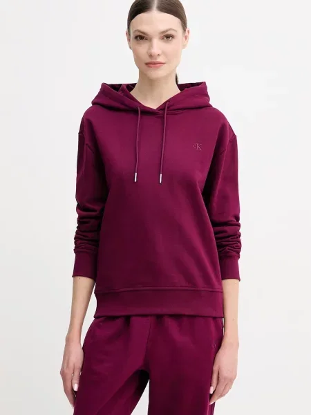 Calvin Klein Jeans bluza fioletowa
