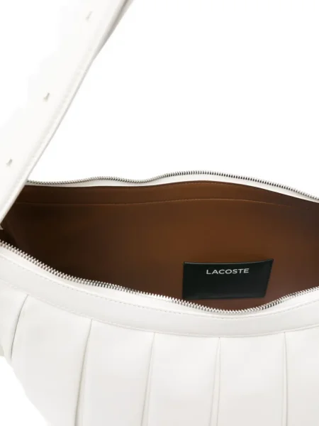 Geantă Lacoste alb