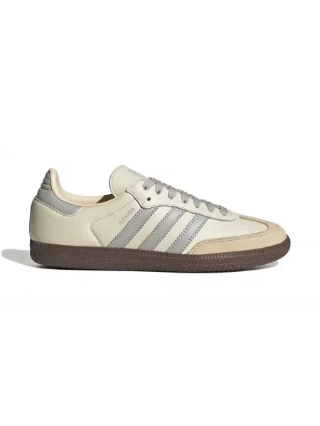 Adidas Originals sneakersy skórzane Samba OG W beżowy