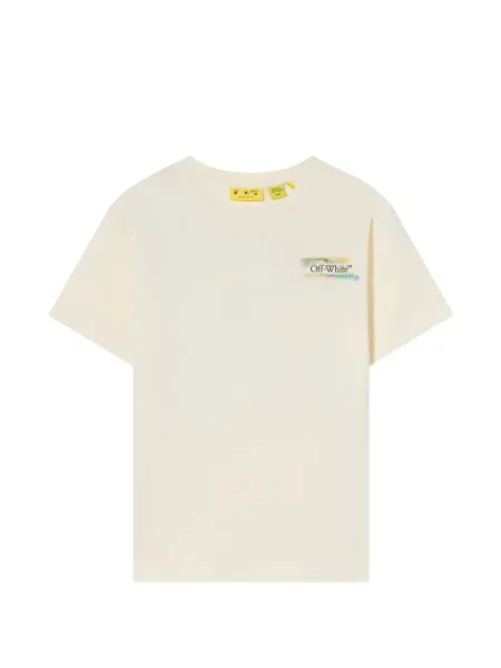 Koszulka dziecięca Off-white biała