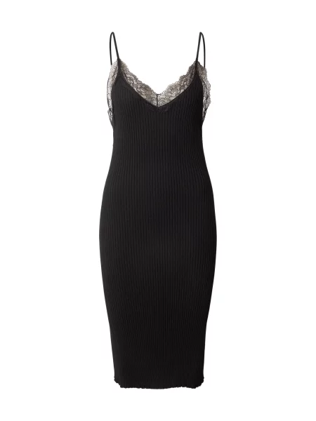 & Other Stories Rochie tricotat negru