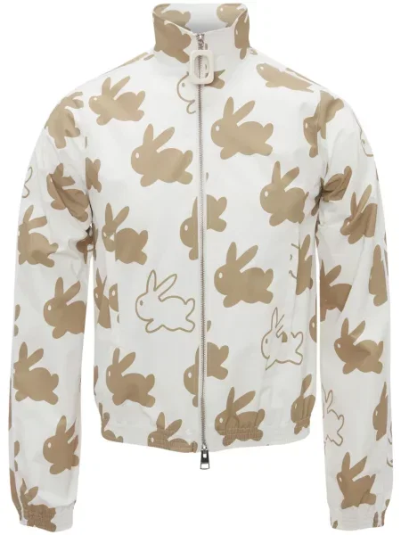 Geacă Jw Anderson cu imagine alb