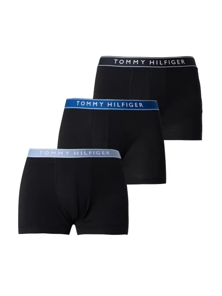 Tommy Hilfiger Underwear Boxeri Essential bleumarin / albastru deschis / negru alb