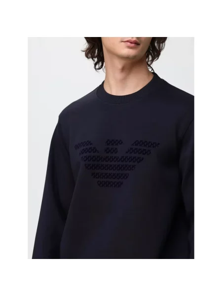 Bluza Emporio Armani niebieska