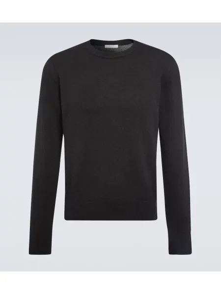 Pulover The Row iz kašmirja črna