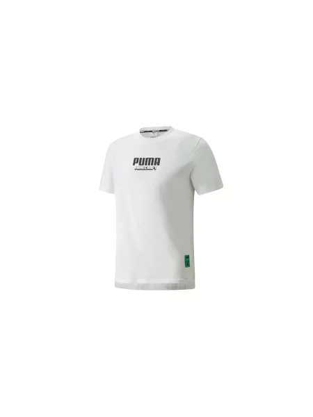 Puma x MINECRAFT Graphic Tee Mężczyźni Koszulki Puma Size: M biały