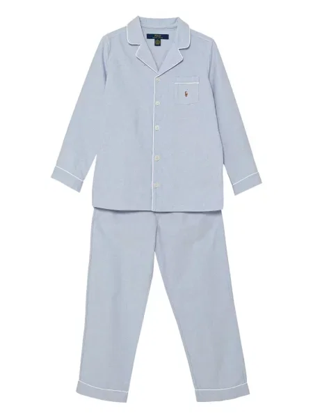 Piżama dziecięca Polo Ralph Lauren niebieska