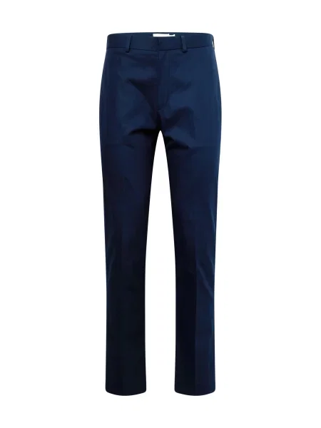 TOPMAN Kalhoty se sklady v pase námořnická modř
