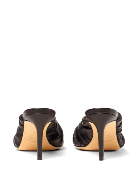 Papuci tip mules Scarosso maro