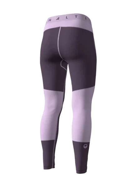 Legginsy termoaktywne Halti Pihka II Merino fioletowe
