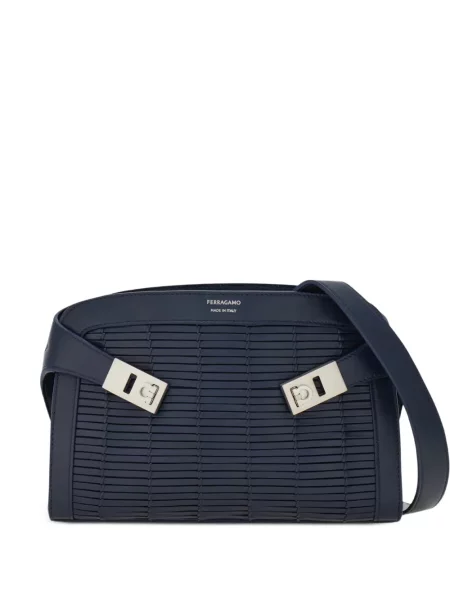 Geantă crossbody Ferragamo albastru