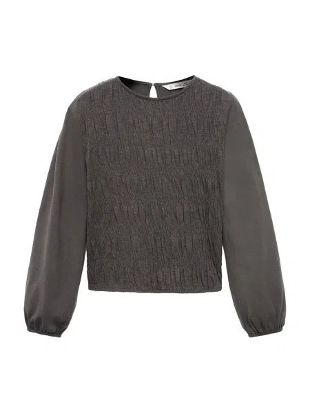 MANGO KIDS Tričko BUMBLE antracitová