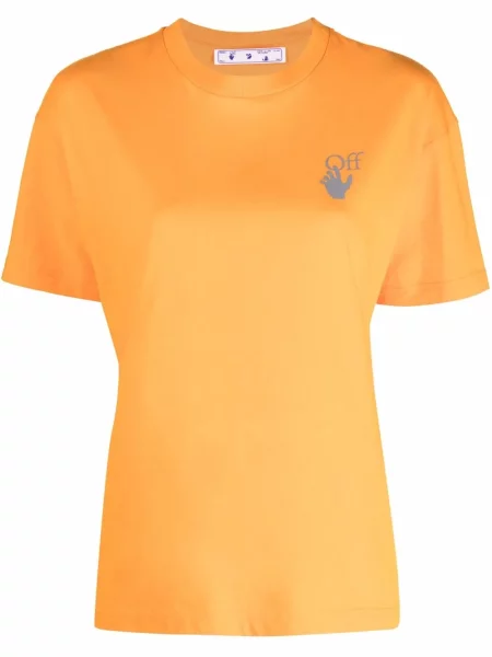 Tricou Off-white cu imagine alb