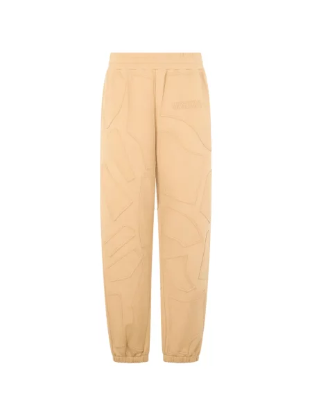 Pantaloni Moschino alergare cu autograf