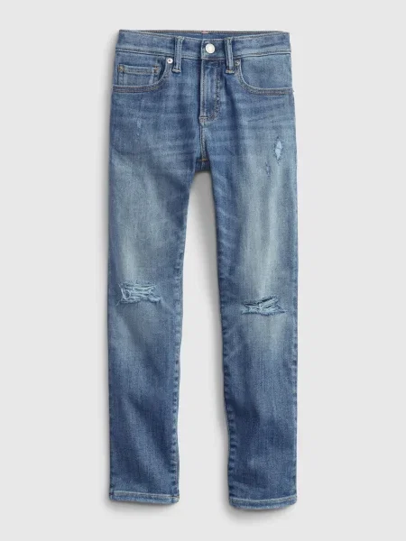 Pantaloni copii Gap negru