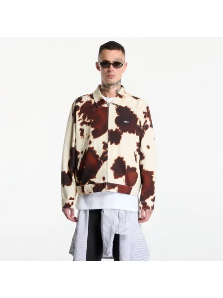 Jachetă Obey Workshop Jacket Cow Print S