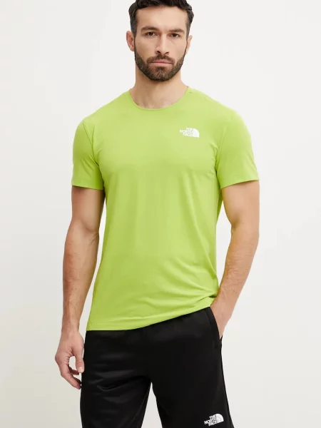 Sportska majica kratkih rukava The North Face Lightning Alpine bez uzorka zelena