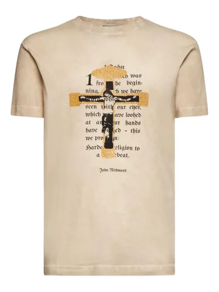 Grafic tricou John Richmond cu imagine