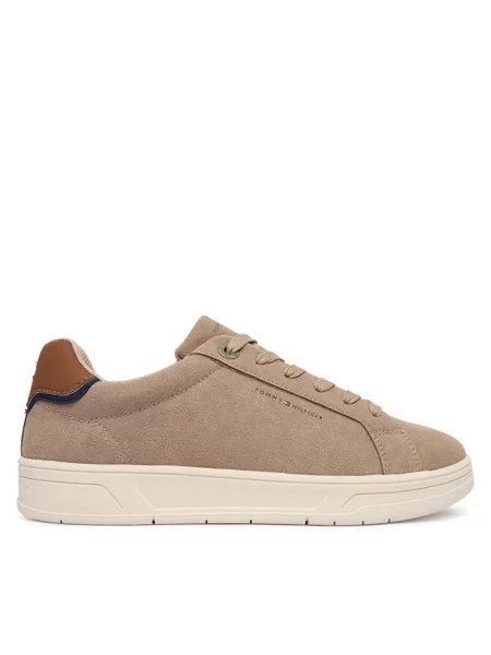 Sneakersy Tommy Hilfiger beżowe