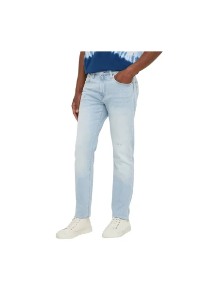 Levi's jeansy SLIM niebieski