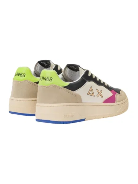 Sneakersy Sun68 białe