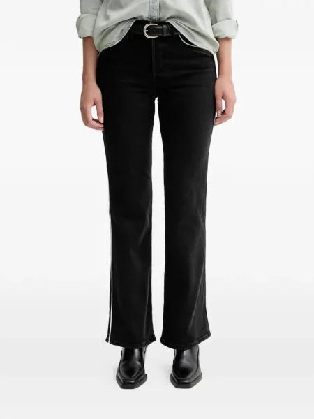 Blugi drepți Levi's® cu dungi negru