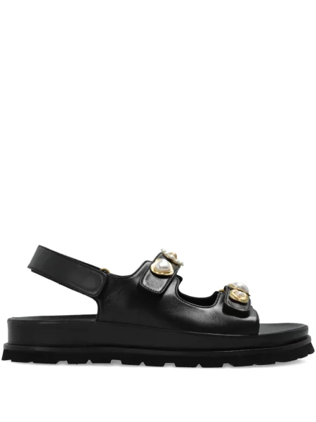 Pandantiv Stuart Weitzman cu model floral negru