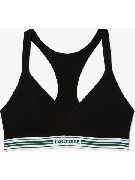 Biustonosz Lacoste Stripe XL czarny