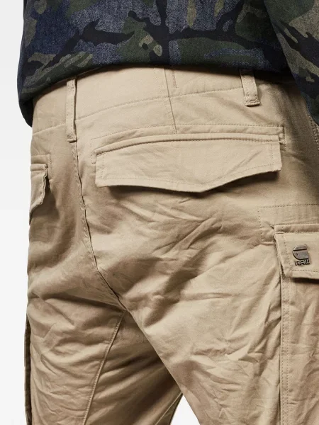 G-Star Raw Pantaloni Rovic Zip 3D bej