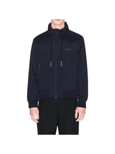 Armani Exchange jachetă pentru bărbați albastru