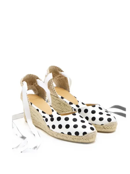 Espadrilky Castañer biela
