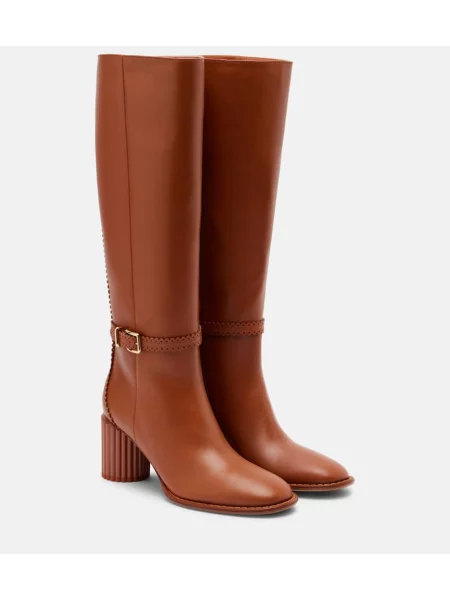 Cizme Zimmermann din piele maro