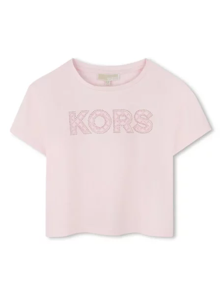 Koszulka dziecięca Michael Kors różowa