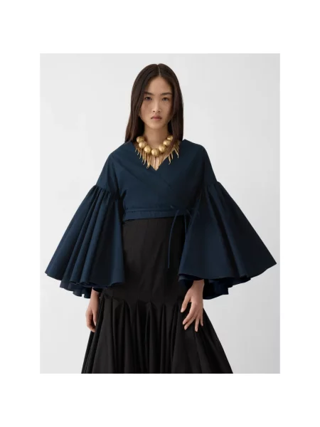 Bluzka Jacquemus niebieska
