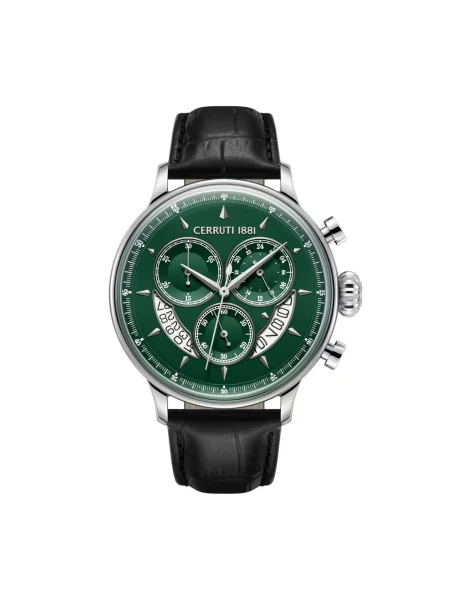 CERRUTI Analogové hodinky Chronograph Dervio' černá