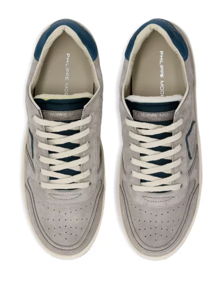 Sneakerși Philippe Model Paris din piele gri