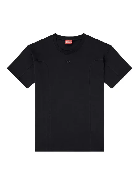 Tricou Diesel cu decolteu rotund negru