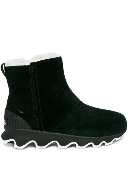 Botine Sorel din piele de căprioară negru
