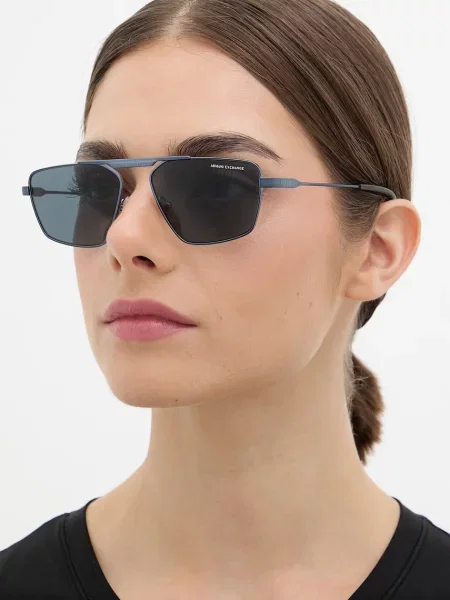 Napszemüveg Armani Exchange Szürke kék