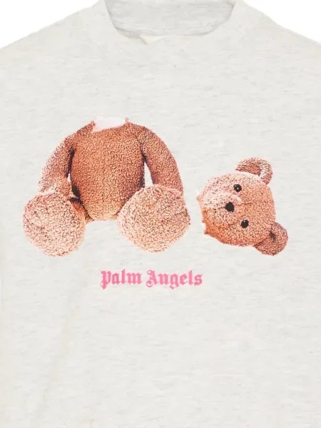 Koszulka dziecięca Palm Angels szara