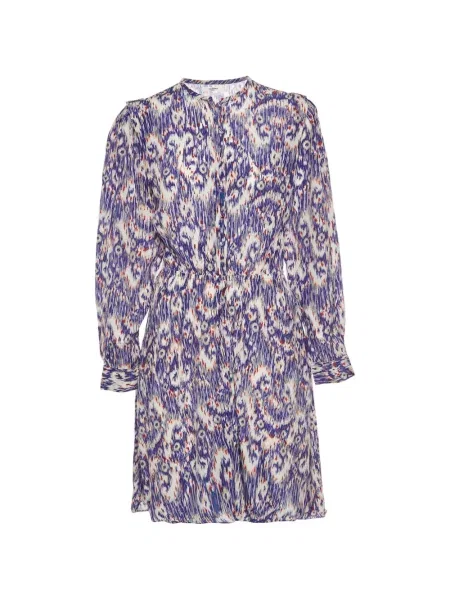 Rochie Marant Etoile cu imagine cu imprimeu abstract violet