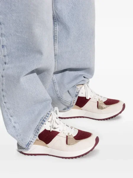 Portofel Michael Michael Kors cu imprimeu geometric roșu