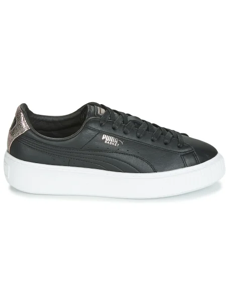 Pantofi Puma din piele de căprioară negru