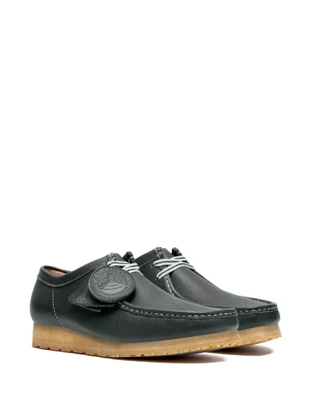 Kožne gležnjače desert Clarks Originals zelena