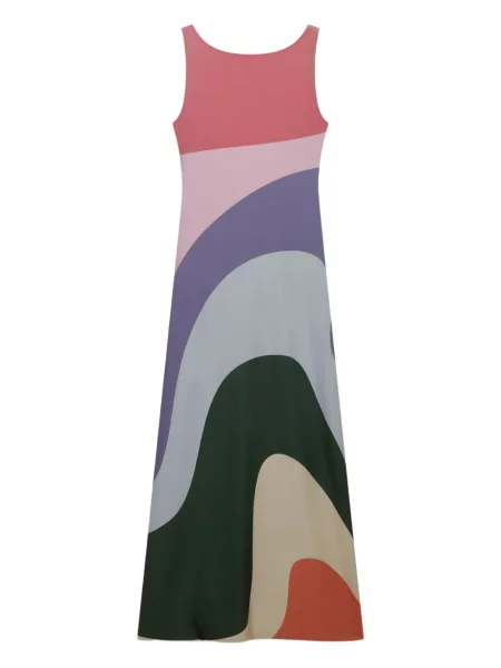Rochie midi Gcds până la genunchi de costum roz